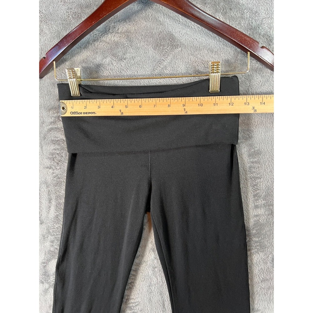 Y2K Victorias Secret PINK  Vintage Foldover Yoga Pants Flare Size XS Bling - Picture 3 of 10